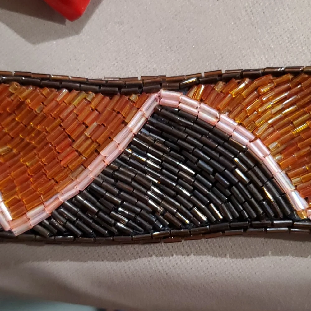 Women's Embellished Flower Fabric Belt